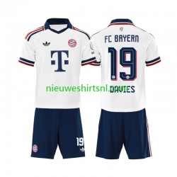 FC Bayern München Kind Shirt met Bedrukking Alphonso Davies 19 Uit 2026-2027 Korte Mouw