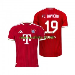 FC Bayern München Heren Shirt met Bedrukking Alphonso Davies 19 Thuis 2026-2027 Korte Mouw