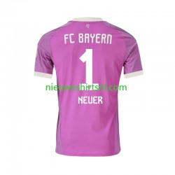 FC Bayern München Heren Shirt met Bedrukking Doelman Manuel Neuer 1 Derde 2026-2027 Korte Mouw