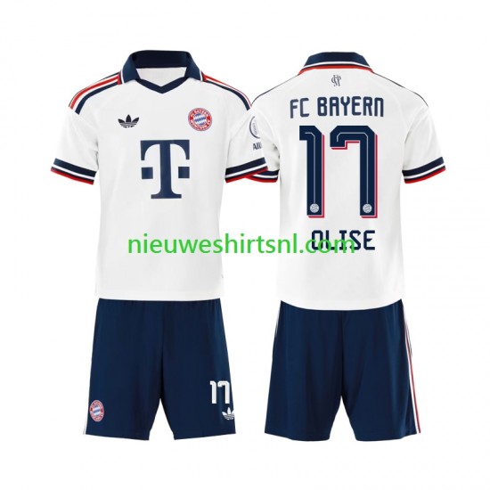 FC Bayern München Kind Shirt met Bedrukking Michael Olise 17 Uit 2026-2027 Korte Mouw
