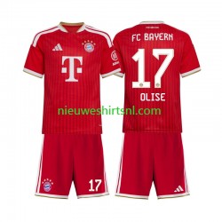 FC Bayern München Kind Shirt met Bedrukking Michael Olise 17 Thuis 2026-2027 Korte Mouw FC Bayern München Kind Shirt met Bedrukking Michael Olise 17 Thuis 2026-2027 Korte Mouw