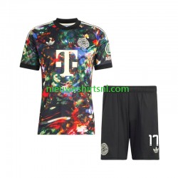 FC Bayern München Kind Shirt met Bedrukking Michael Olise 17 Oktoberfest Thuis 2026-2027 Korte Mouw