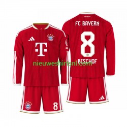 FC Bayern München Kind Shirt met Bedrukking Tom Bischof 8 Thuis 2026-2027 Lange Mouw FC Bayern München Kind Shirt met Bedrukking Tom Bischof 8 Thuis 2026-2027 Lange Mouw