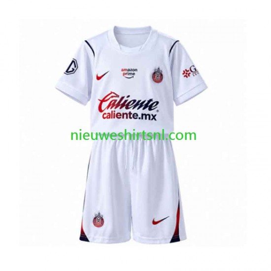 CD Guadalajara Kind Shirt met Bedrukking Uit 2026-2027 Korte Mouw