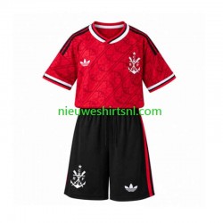 CR Flamengo Kind Shirt met Bedrukking Derde 2026-2027 Korte Mouw