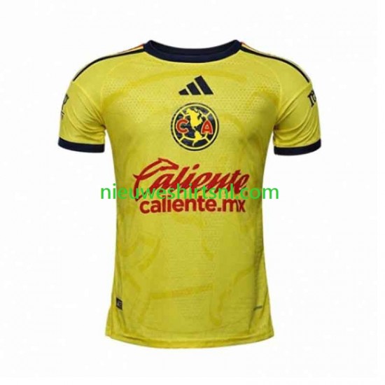 Club América Heren Shirt met Bedrukking Thuis 2026-2027 Korte Mouw