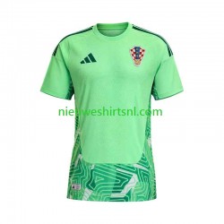 Kroatië Heren Shirt met Bedrukking Doelman Thuis 2026-2027 Korte Mouw