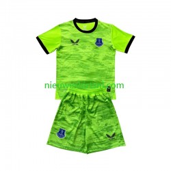 Everton Kind Shirt met Bedrukking Doelman Thuis 2026-2027 Korte Mouw Everton Kind Shirt met Bedrukking Doelman Thuis 2026-2027 Korte Mouw