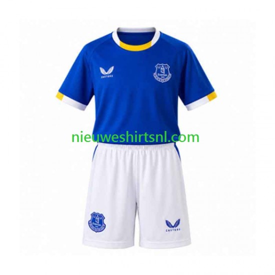 Everton Kind Shirt met Bedrukking Thuis 2026-2027 Korte Mouw