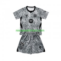 FC Barcelona Kind Shirt met Bedrukking Doelman Dominik Livakovic 25 Uit 2026-2027 Korte Mouw