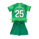 FC Barcelona Kind Shirt met Bedrukking Doelman Dominik Livakovic 25 Thuis 2026-2027 Korte Mouw