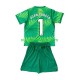 FC Barcelona Kind Shirt met Bedrukking Doelman Joan Garcia 1 Thuis 2026-2027 Korte Mouw