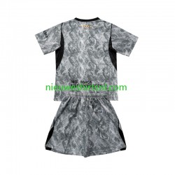 FC Barcelona Kind Shirt met Bedrukking Doelman Uit 2026-2027 Korte Mouw