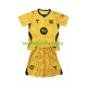 FC Barcelona Kind Shirt met Bedrukking Doelman Vierde 2026-2027 Korte Mouw