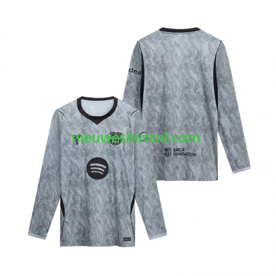 FC Barcelona Heren Shirt met Bedrukking Doelman Uit 2026-2027 Lange Mouw