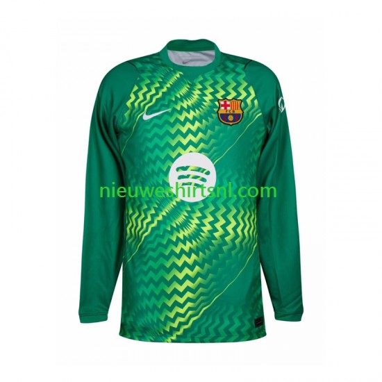 FC Barcelona Heren Shirt met Bedrukking Doelman Thuis 2026-2027 Lange Mouw