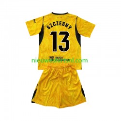 FC Barcelona Kind Shirt met Bedrukking Doelman Wojciech Szczesny 13 Vierde 2026-2027 Korte Mouw