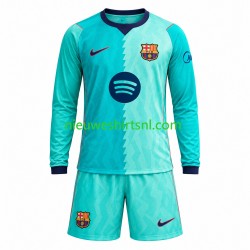 FC Barcelona Kind Shirt met Bedrukking Derde 2026-2027 Lange Mouw