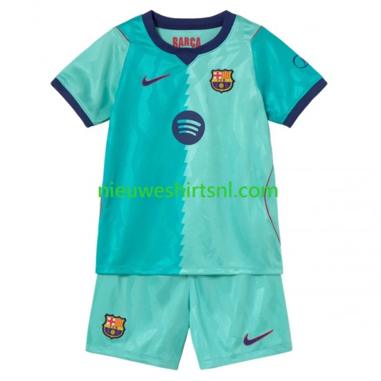 FC Barcelona Kind Shirt met Bedrukking Derde 2026-2027 Korte Mouw