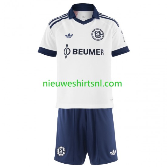 FC Schalke 04 Kind Shirt met Bedrukking Uit 2026-2027 Korte Mouw