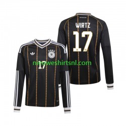 Duitsland Heren Shirt met Bedrukking Florian Wirtz 17 Derde WK 2026 Lange Mouw Duitsland Heren Shirt met Bedrukking Florian Wirtz 17 Derde WK 2026 Lange Mouw