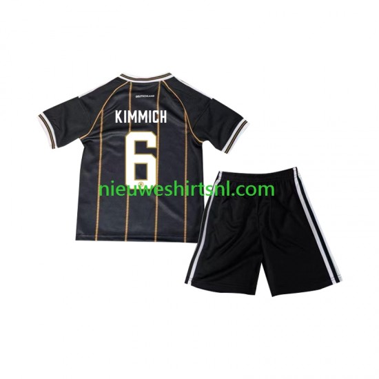 Duitsland Kind Shirt met Bedrukking Joshua Kimmich 6 Derde WK 2026 Korte Mouw