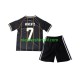 Duitsland Kind Shirt met Bedrukking Kai Havertz 7 Derde WK 2026 Korte Mouw