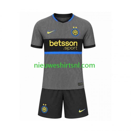 Inter Milan Kind Shirt met Bedrukking Derde 2026-2027 Korte Mouw