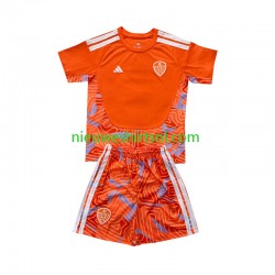 Leeds United Kind Shirt met Bedrukking Doelman Vierde 2026-2027 Korte Mouw Leeds United Kind Shirt met Bedrukking Doelman Vierde 2026-2027 Korte Mouw