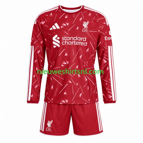 Liverpool Kind Shirt met Bedrukking Thuis 2026-2027 Lange Mouw