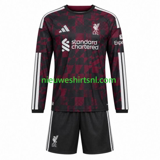 Liverpool Kind Shirt met Bedrukking Derde 2026-2027 Lange Mouw