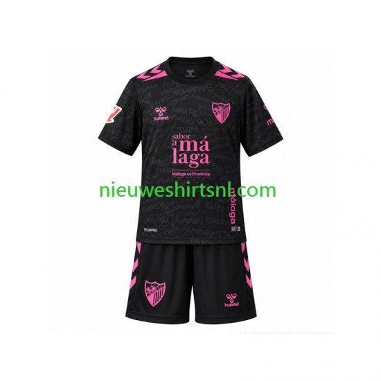 Málaga CF Kind Shirt met Bedrukking Derde 2026-2027 Korte Mouw