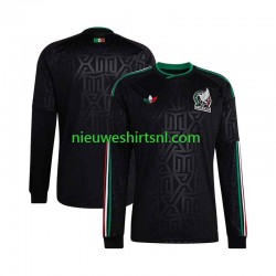 Mexico Heren Shirt met Bedrukking Derde 2026 Lange Mouw