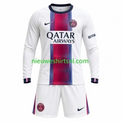 Paris Saint-Germain Kind Shirt met Bedrukking Uit 2026-2027 Lange Mouw