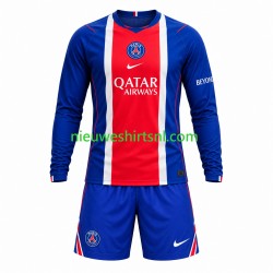 Paris Saint-Germain Kind Shirt met Bedrukking Thuis 2026-2027 Lange Mouw