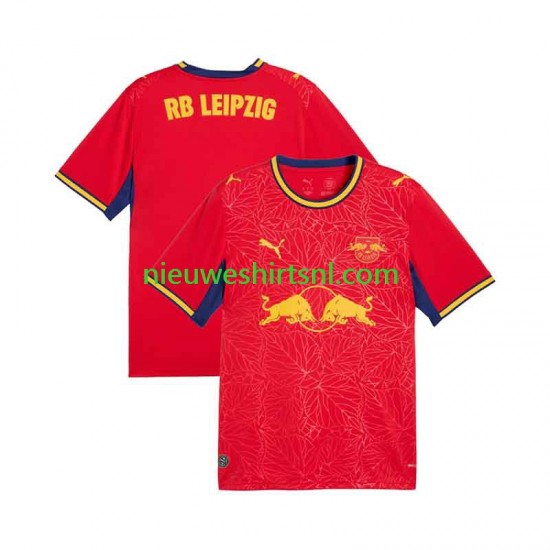 RB Leipzig Heren Shirt met Bedrukking Uit 2026-2027 Korte Mouw