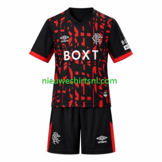 Rangers Kind Shirt met Bedrukking Derde 2026-2027 Korte Mouw