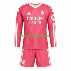 Real Madrid Kind Shirt met Bedrukking Derde 2026-2027 Lange Mouw