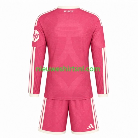 Real Madrid Kind Shirt met Bedrukking Derde 2026-2027 Lange Mouw