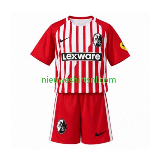 Kind Shirt met Bedrukking SC Freiburg Thuis 2026-2027 Korte Mouw