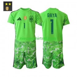 Spanje Kind Shirt met Bedrukking Doelman David Raya 1 Derde 2026-2027 Korte Mouw Spanje Kind Shirt met Bedrukking Doelman David Raya 1 Derde 2026-2027 Korte Mouw