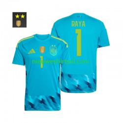 Spanje Heren Shirt met Bedrukking Doelman David Raya 1 Thuis 2026-2027 Korte Mouw Spanje Heren Shirt met Bedrukking Doelman David Raya 1 Thuis 2026-2027 Korte Mouw