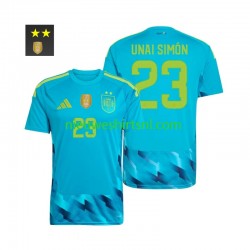 Spanje Heren Shirt met Bedrukking Doelman Unai Simon 23 Thuis 2026-2027 Korte Mouw Spanje Heren Shirt met Bedrukking Doelman Unai Simon 23 Thuis 2026-2027 Korte Mouw