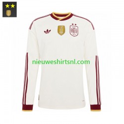 Spanje Heren Shirt met Bedrukking Uit 2026-2027 Lange Mouw Spanje Heren Shirt met Bedrukking Uit 2026-2027 Lange Mouw