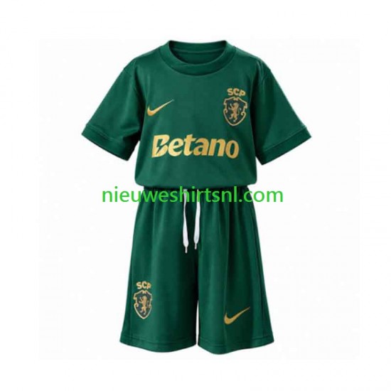Sporting CP Kind Shirt met Bedrukking Special Thuis 2026-2027 Korte Mouw