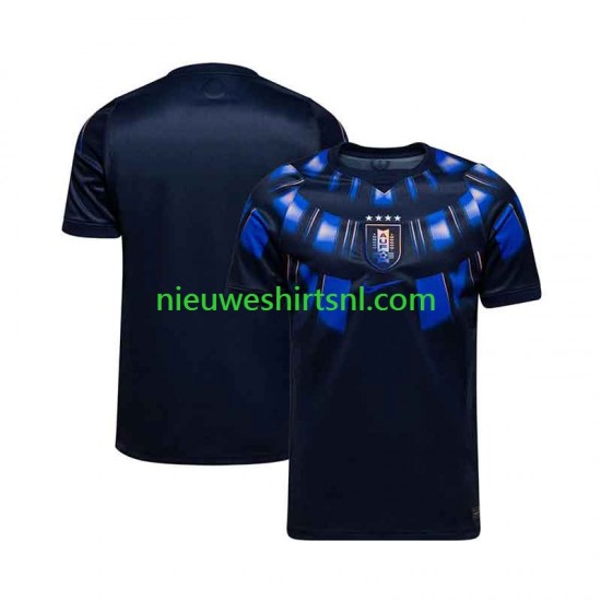 Uruguay Heren Shirt met Bedrukking Uit 2026 Korte Mouw