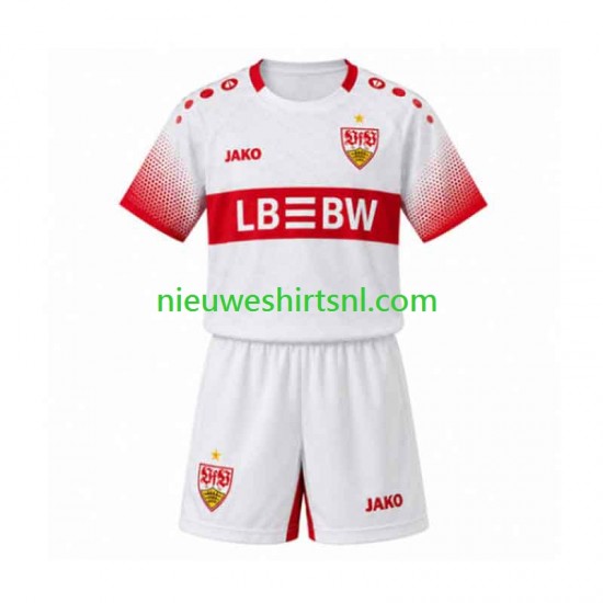 VfB Stuttgart Kind Shirt met Bedrukking Uit 2026-2027 Korte Mouw