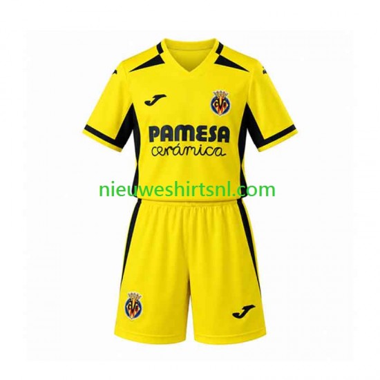 Villarreal CF Kind Shirt met Bedrukking Thuis 2026-2027 Korte Mouw