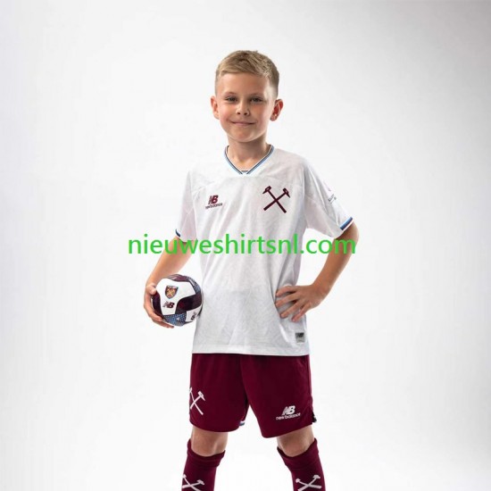 West Ham United Kind Shirt met Bedrukking Uit 2026-2027 Korte Mouw