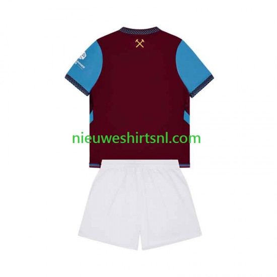 West Ham United Kind Shirt met Bedrukking Thuis 2026-2027 Korte Mouw